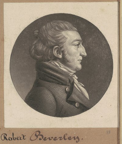 Robert Beverley IV - Charles B. J. Févret de Saint Mémin