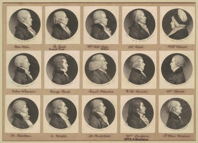 Collection de portraits de Saint-Mémin, Groupe 11 - Charles B. J. Févret de Saint Mémin