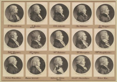 Collection de portraits de Saint-Mémin, Groupe 12 - Charles B. J. Févret de Saint Mémin