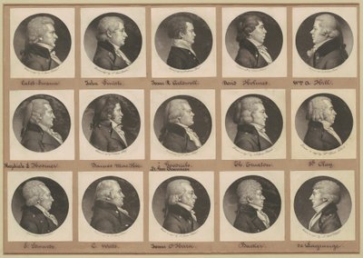 Collection de portraits de Saint-Mémin, Groupe 13 - Charles B. J. Févret de Saint Mémin