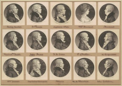 Collection de portraits de Saint-Mémin, Groupe 16 - Charles B. J. Févret de Saint Mémin