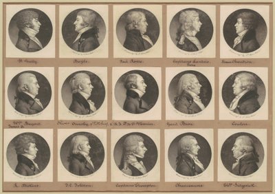 Collection de portraits de Saint-Mémin, Groupe 18 - Charles B. J. Févret de Saint Mémin