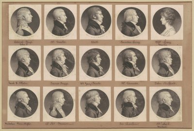 Collection de portraits de Saint-Mémin, Groupe 23 - Charles B. J. Févret de Saint Mémin