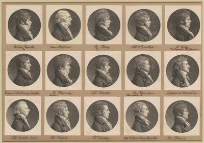 Collection de portraits de Saint-Mémin, Groupe 28 - Charles B. J. Févret de Saint Mémin