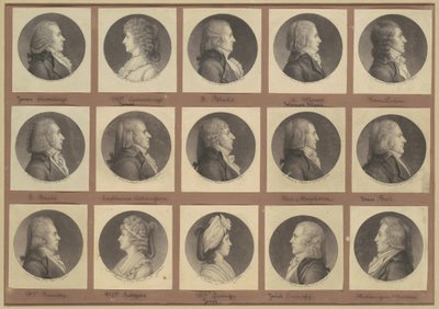 Collection de portraits de Saint-Mémin, Groupe 3 - Charles B. J. Févret de Saint Mémin