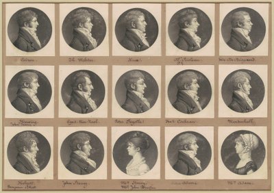 Collection de portraits de Saint-Mémin, Groupe 47 - Charles B. J. Févret de Saint Mémin