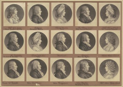 Collection de portraits de Saint-Mémin, Groupe 4 - Charles B. J. Févret de Saint Mémin