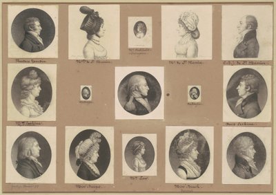 Collection de portraits de Saint-Mémin, Groupe 50 - Charles B. J. Févret de Saint Mémin