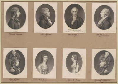 Collection de portraits Saint-Mémin, Groupe 51 - Charles B. J. Févret de Saint Mémin
