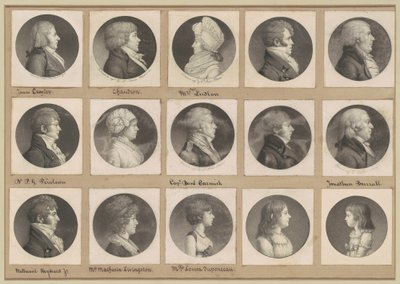 Collection de portraits de Saint-Mémin, Groupe 52 - Charles B. J. Févret de Saint Mémin