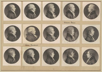 Collection de portraits de Saint-Mémin, groupe 54 - Charles B. J. Févret de Saint Mémin