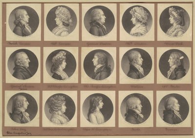 Collection de portraits de Saint-Mémin, Groupe 5 - Charles B. J. Févret de Saint Mémin