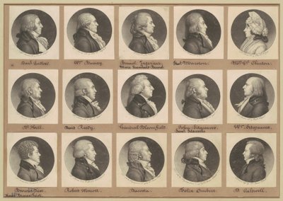 Collection de portraits de Saint-Mémin, Groupe 8 - Charles B. J. Févret de Saint Mémin