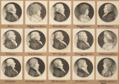 Collection de portraits de Saint-Mémin, Groupe 9 - Charles B. J. Févret de Saint Mémin