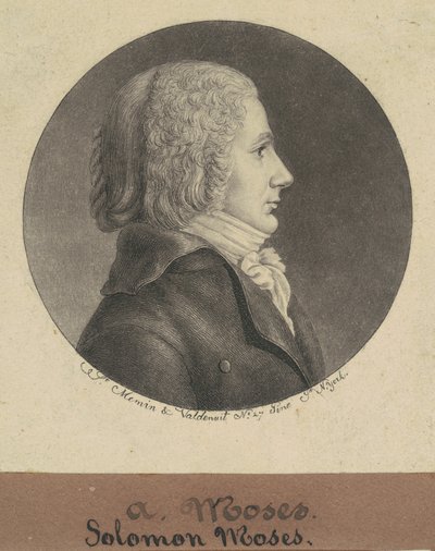 Solomon Moses - Charles B. J. Févret de Saint Mémin