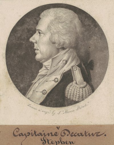 Stephen Decatur, Sr. - Charles B. J. Févret de Saint Mémin
