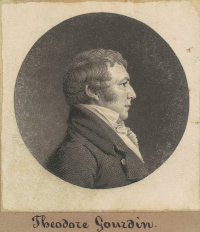 Théodore Gourdin - Charles B. J. Févret de Saint Mémin