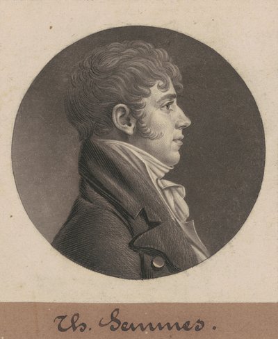 Thomas Semmes - Charles B. J. Févret de Saint Mémin