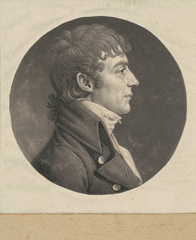 Homme non identifié - Charles B. J. Févret de Saint Mémin