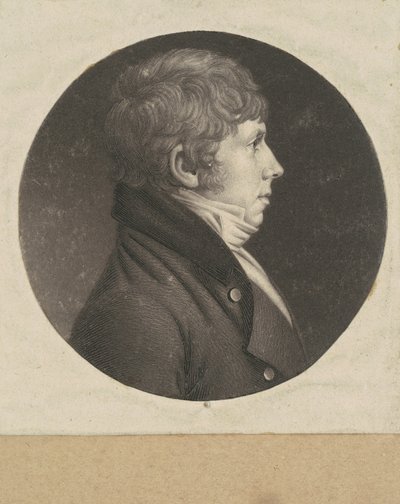 Homme non identifié - Charles B. J. Févret de Saint Mémin