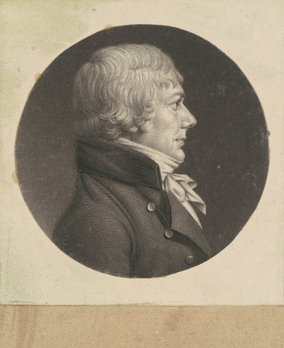 Homme non identifié - Charles B. J. Févret de Saint Mémin