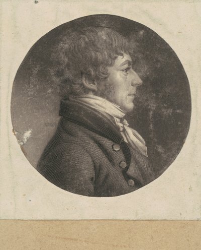 Homme non identifié - Charles B. J. Févret de Saint Mémin
