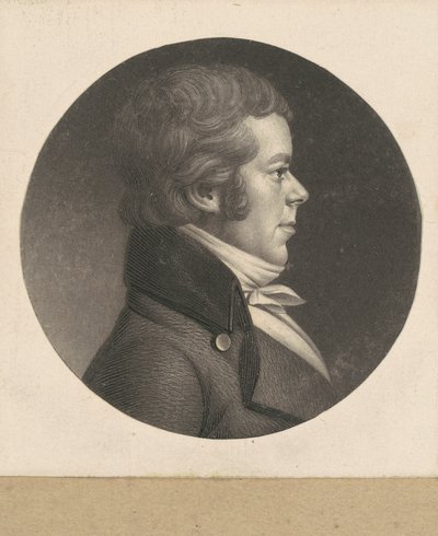 Homme non identifié - Charles B. J. Févret de Saint Mémin