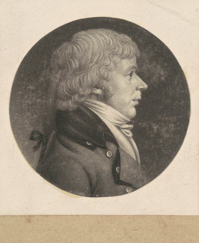Homme non identifié - Charles B. J. Févret de Saint Mémin