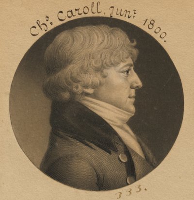 Charles Carroll fils - Charles Balthazar Julien Févret de Saint-Mémin