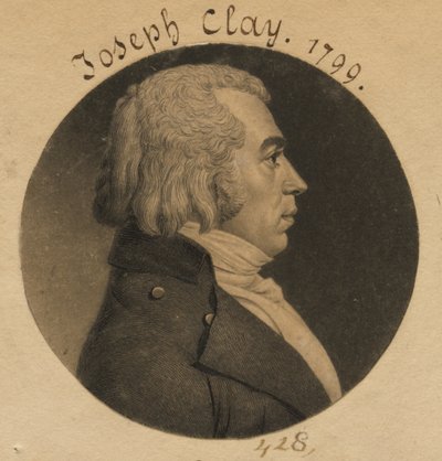 Joseph Clay - Charles Balthazar Julien Févret de Saint-Mémin