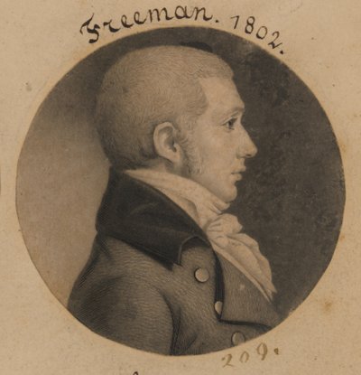 Peut-être James Freeman - Charles Balthazar Julien Févret de Saint-Mémin