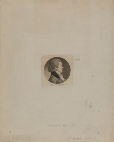 Col. Wm. Duane - Charles Balthazar Julien Févret de Saint Mémin