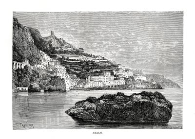 Amalfi, Italie, 1879 - Charles Barbant