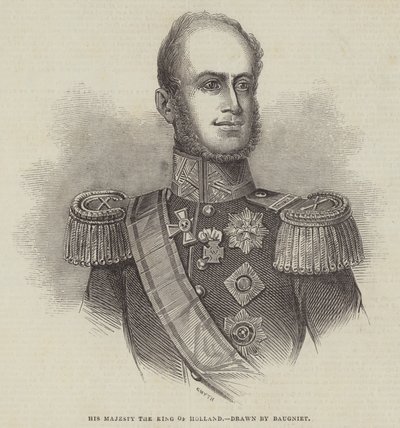 Sa Majesté le Roi de Hollande - Charles Baugniet