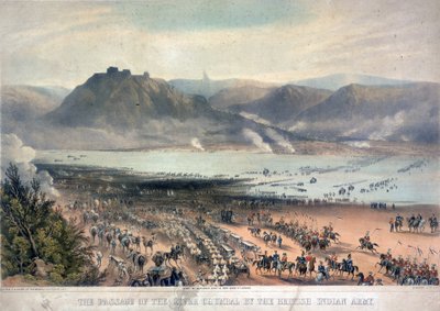 Le Passage de la rivière Chambal par l