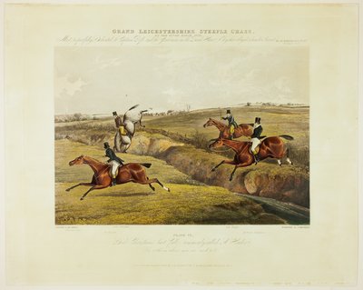 Last Fall de Dick Christian, du Grand Leicestershire Steeplechase - Charles Bentley