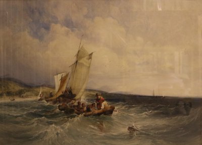 Baie de Wicklow, vers 1840 - Charles Bentley