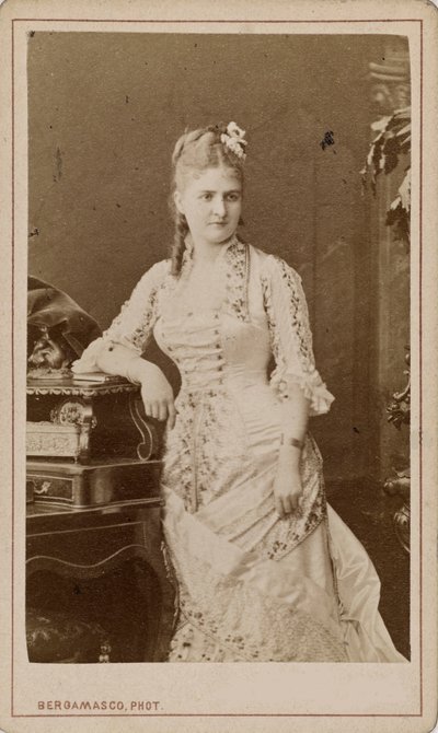 Portrait de la chanteuse d