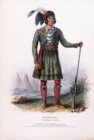 Asseola, un chef séminole, vers 1837-1844 - Charles Bird (after) King
