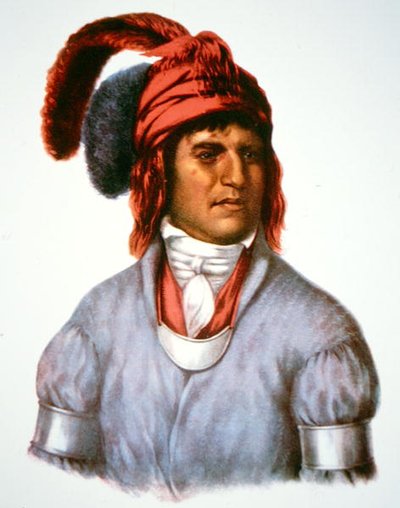 Ledagie, un chef du peuple Creek, d