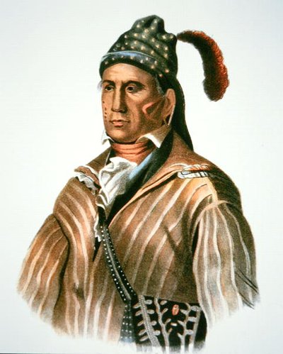 Menawa, chef du peuple Creek, d