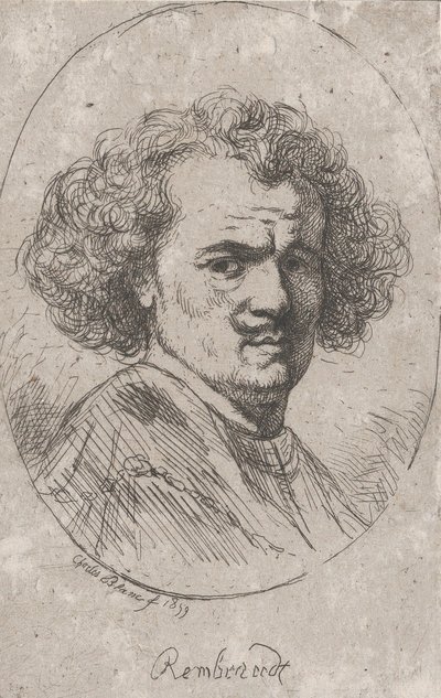 Portrait de Rembrandt, 1859 - Charles Blanc