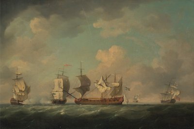 Capture des navires trésors français Marquis d