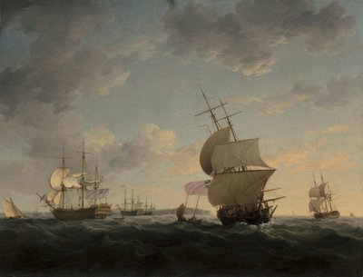 Navigation dans la Manche - Charles Brooking