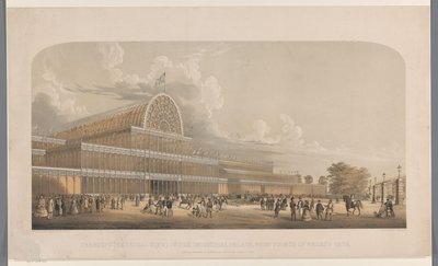 Vue du Crystal Palace - Charles Burton