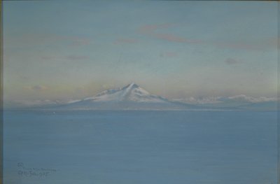 Vent du nord de la Villa Narcissus, Capri, février 1905 - Charles Caryl Coleman