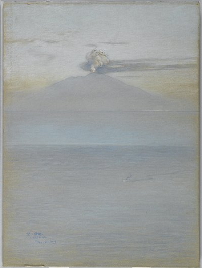 Vue du Vésuve : Effet 11h25, 21 décembre 1913 - Charles Caryl Coleman