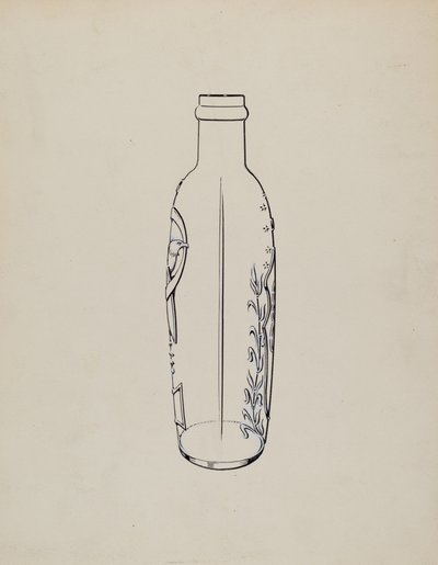 Flasque à alcool - Charles Caseau