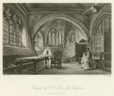 Chapelle de St John the Baptist, Église St Mary, Guildford - Charles Claude Pyne