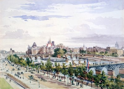 Paris, depuis la fenêtre de la Salle d